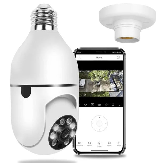 E27 WiFi Bubble Camera