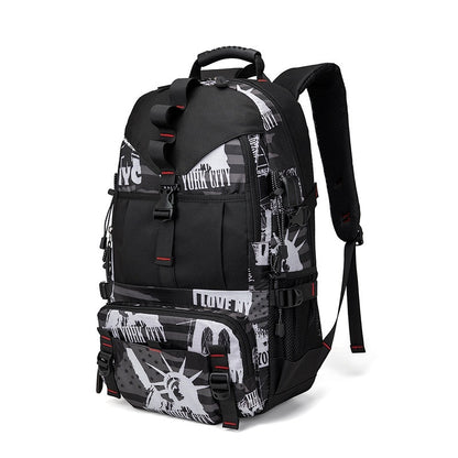 Men's Waterproof Oxford Cloth Backpack Hiking Backpack